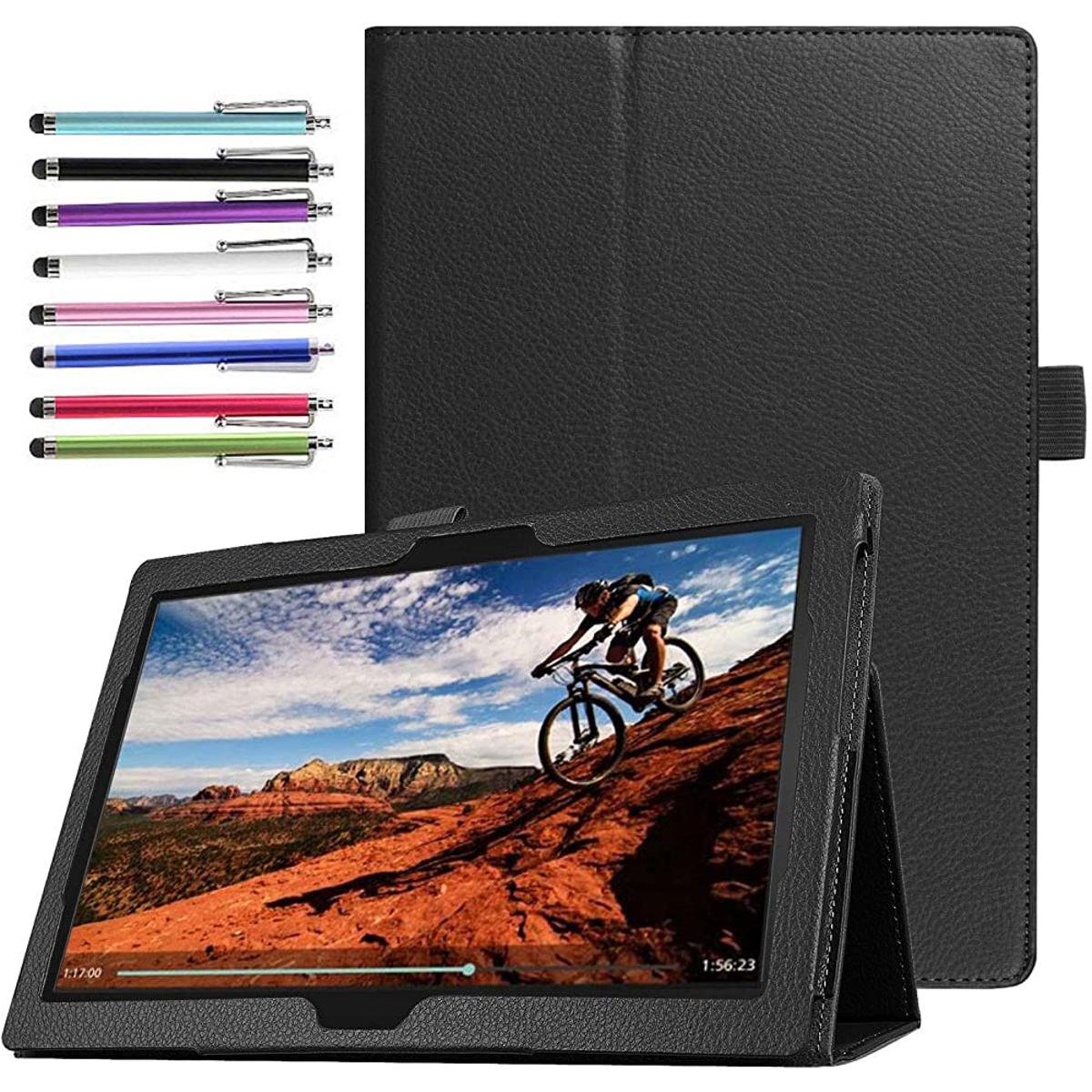 Case for Lenovo Tab M10 HD / P10 / M10 - Premium PU Leather Folio Cover for Tab M10 HD TB-X505F TB-X505L TB-X505X / P10 TB-X705F TB-X705L / M10 TB-X605F 10.1" , Not Fit M10 FHD