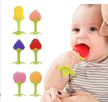 Silicone Baby Teether CN - 1 pcs Teethers By Shadvi Enterprise