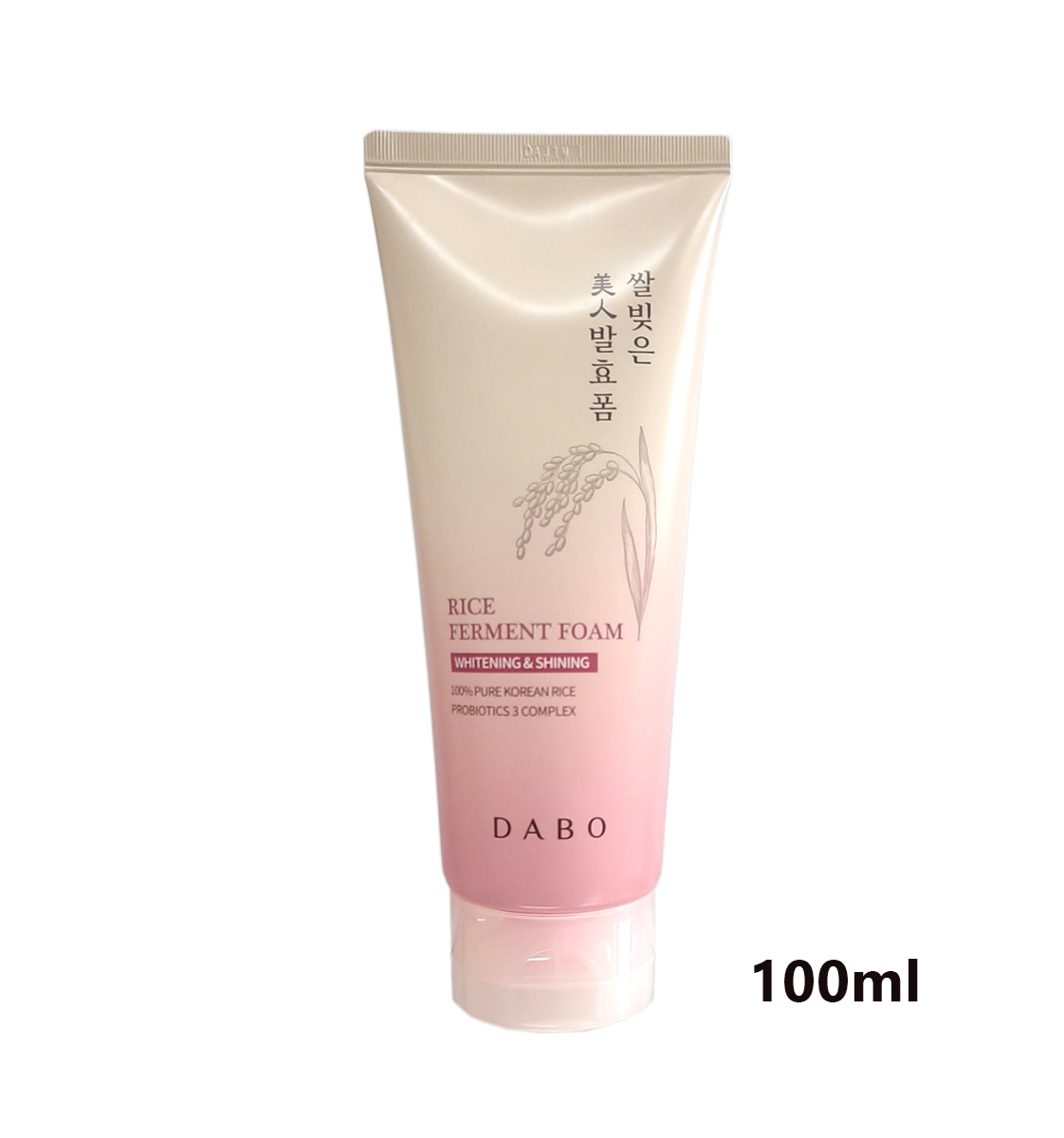 DABO Rice Whitening & Shining Ferment Foam Cleansing 100ml