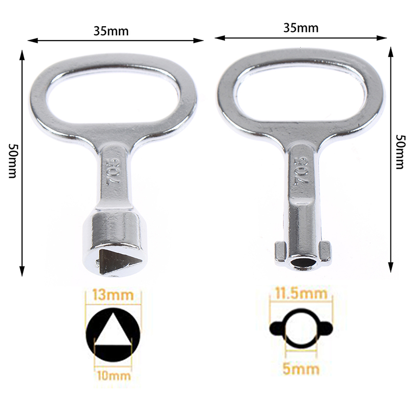 Panel Lock Key Universal Wrench Triangle/Socket Electrical Cupboard Box Switch BDM. 
