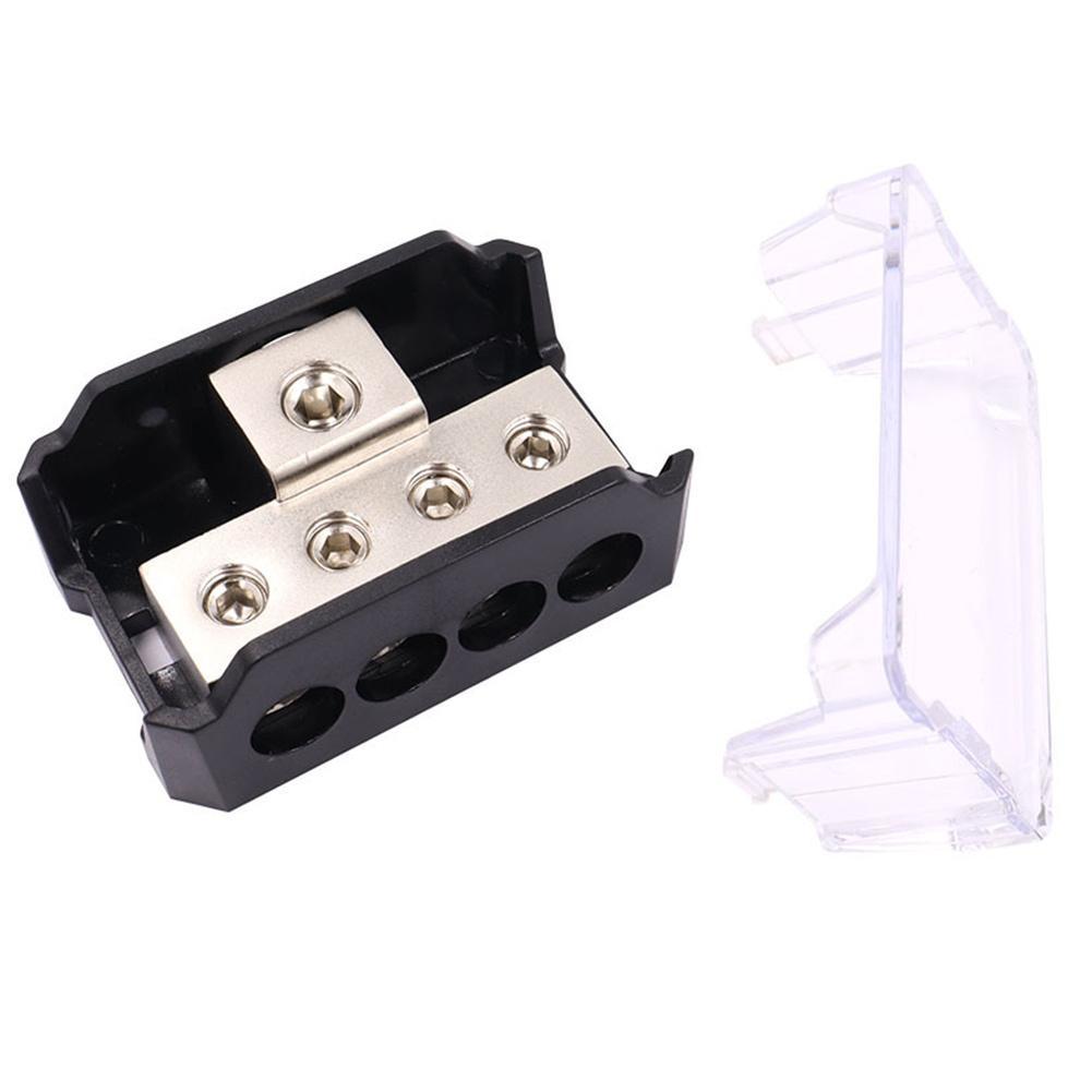 Car wer Distributor Block Distribution Block Block Splitter Fusebox For Car Audio Marine Auto Video. 