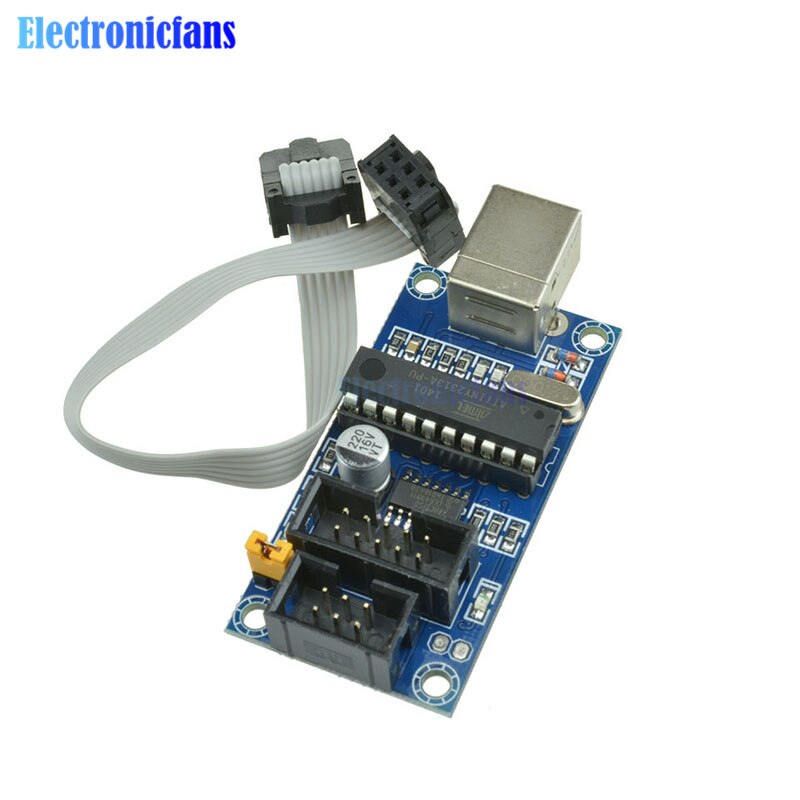 【Mary DAI Store】1Set USBTiny USBtinyISP AVR ISP Programmer Bootloader For Arduino UNO R3 10pin Programming. 