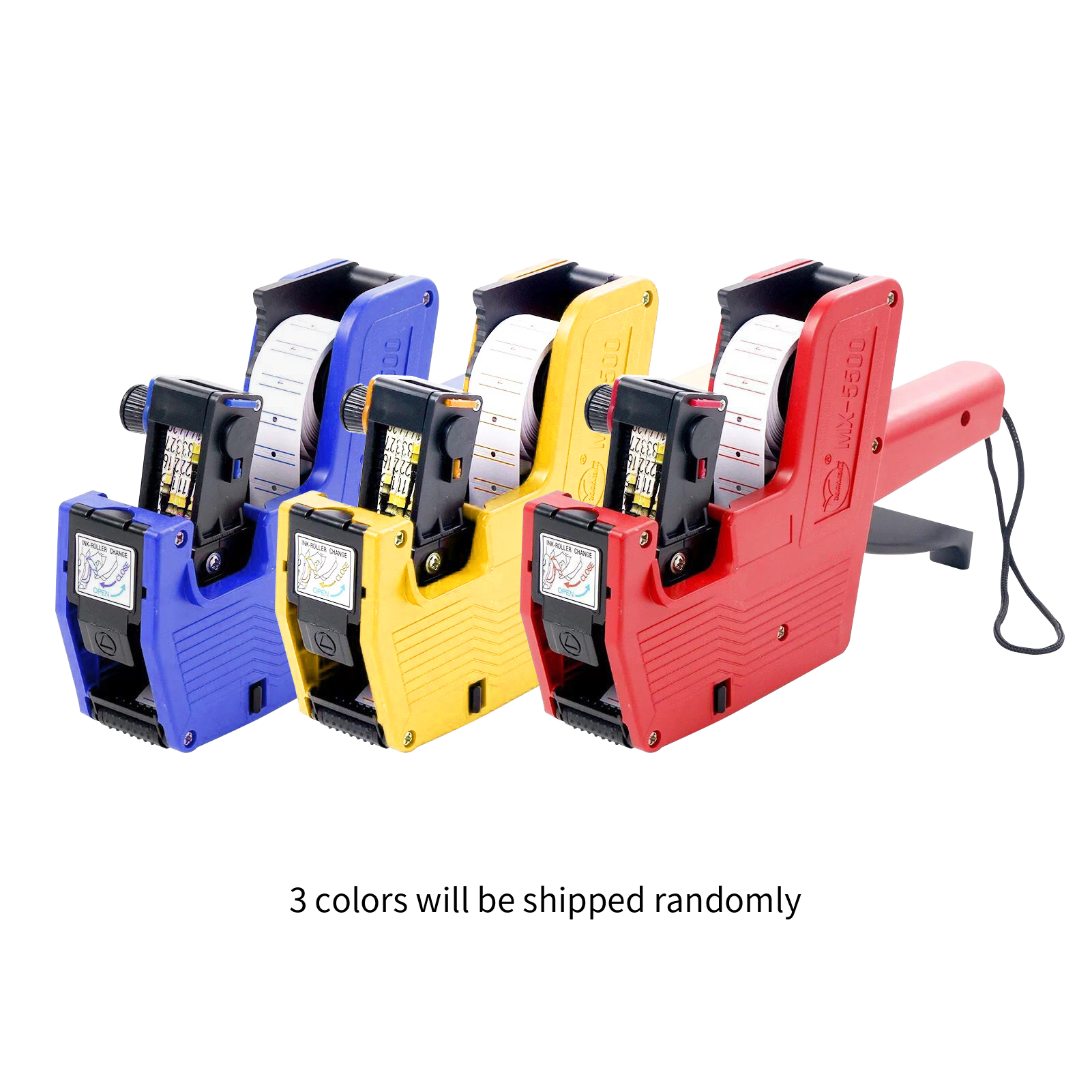 8 Digits Price Tag Machine Handheld Price Labeller Label Date Maker Pricing for Office Retail Shop Grocery Store Organization Marking Warehouse. 