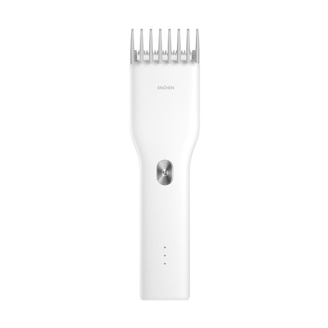 Xiaomi Enchen Boost Trimmer Washable Long Battery Backup 1 Hour Charge Up to 3 Months Use One Button Lock 07-21mm length Adjustment Two Speed Control Low Noise Hair Trimmer With Type-C Charger. 
