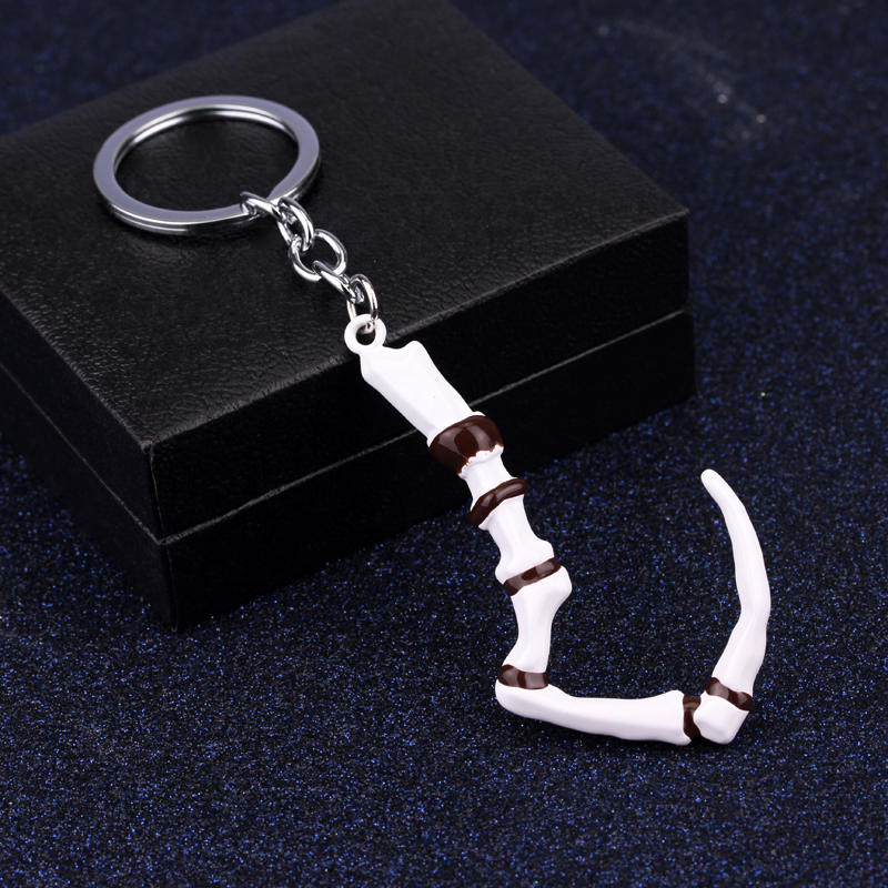 Game Series Dota 2 Keychain Butcher Pudge Key Chain Immortal Dragon Talon Hook Alloy Dota2 Keyring. 