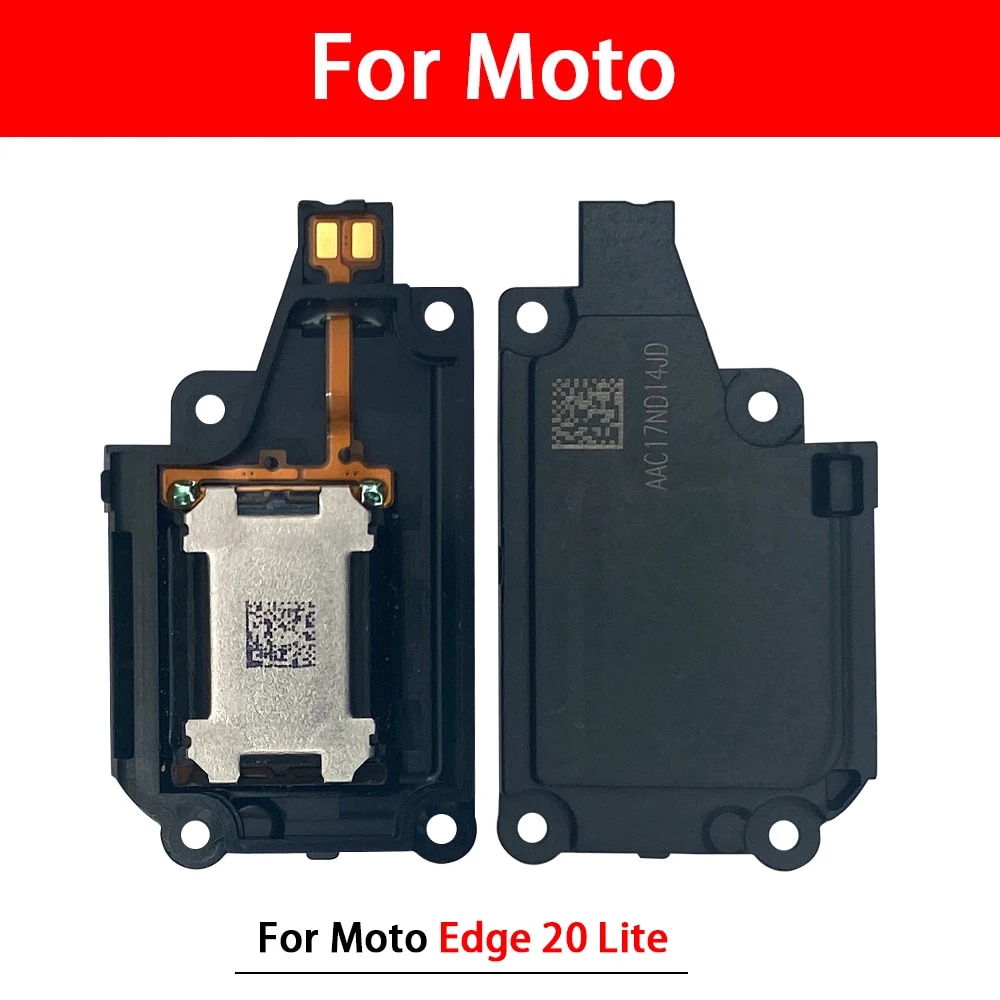 Original For Motorola Moto Edge 20 Lite Pro Loudspeaker bottom Loud Speaker Sound Buzzer Ringer Flex Cable. 
