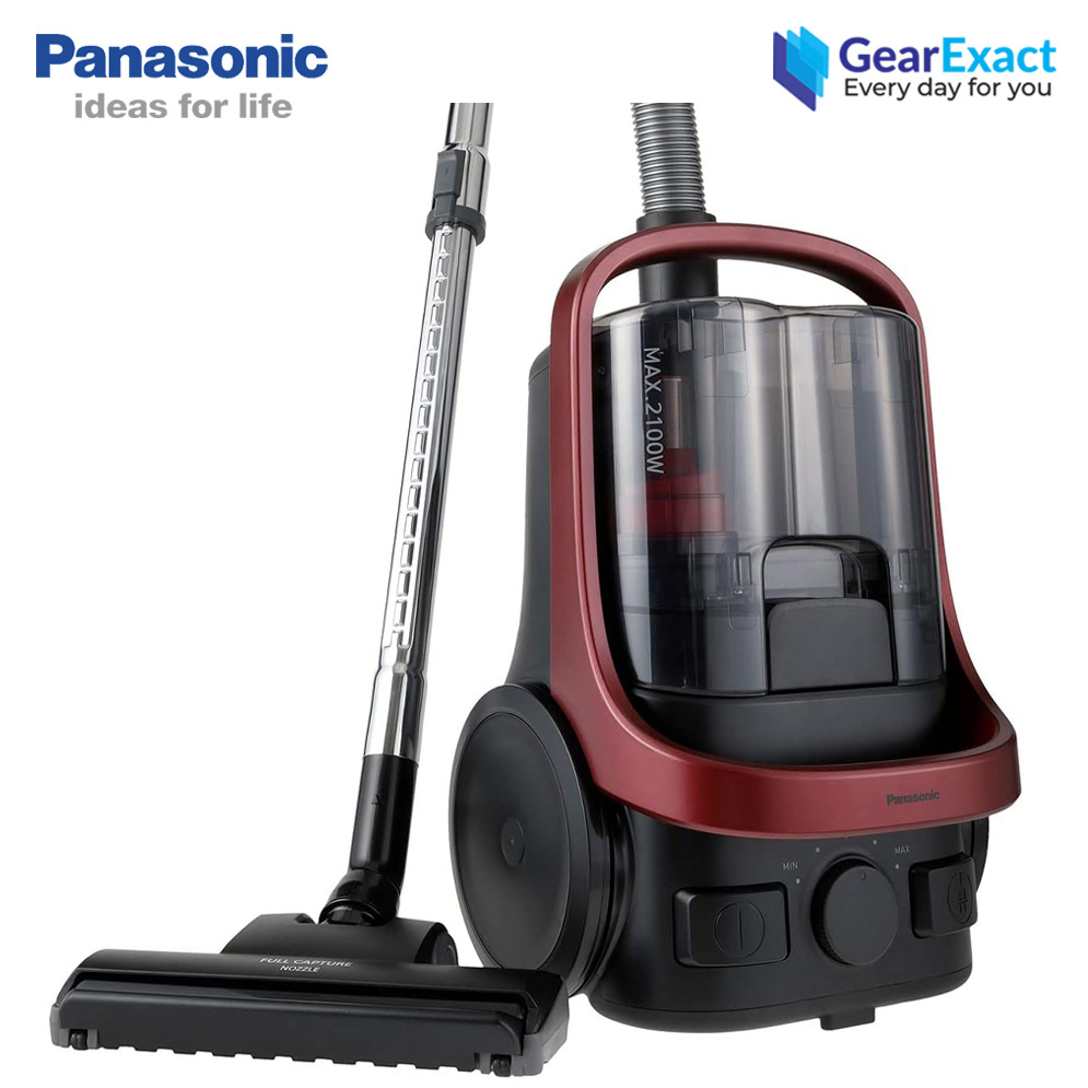 Panasonic MC-CL607 Cyclone Bagless Canister Vacuum Cleaner with HEPA ...