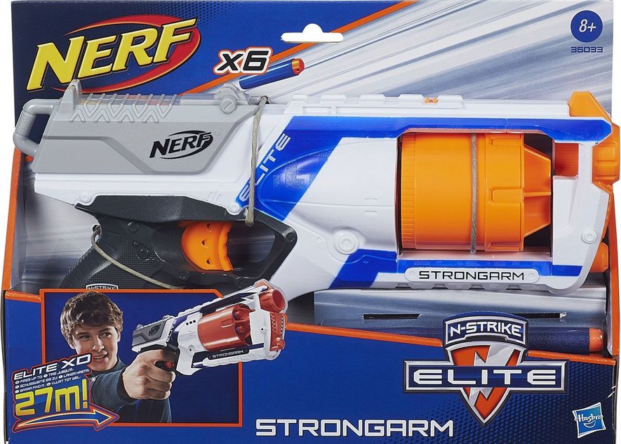 Nerf strongarm online