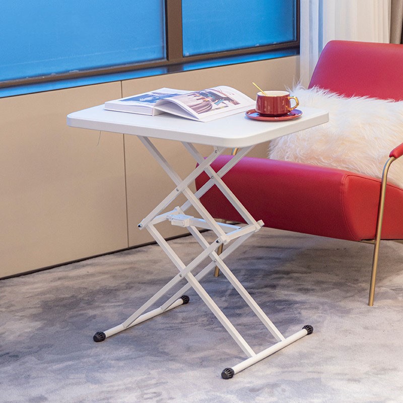 Folding Computer Desk Bedside Table Lift Study Table Portable Plastic Desk Home Writing Table Folding Table. 
