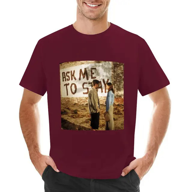 Dawson's Creek Ask me to stay T-Shirt customized t shirts custom t shirts design your own men clothings. 