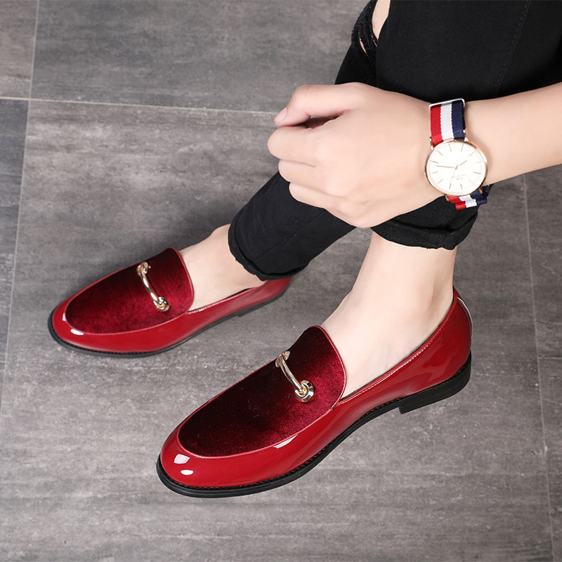 Fashion Pointed Toe Dress Shoes Men 