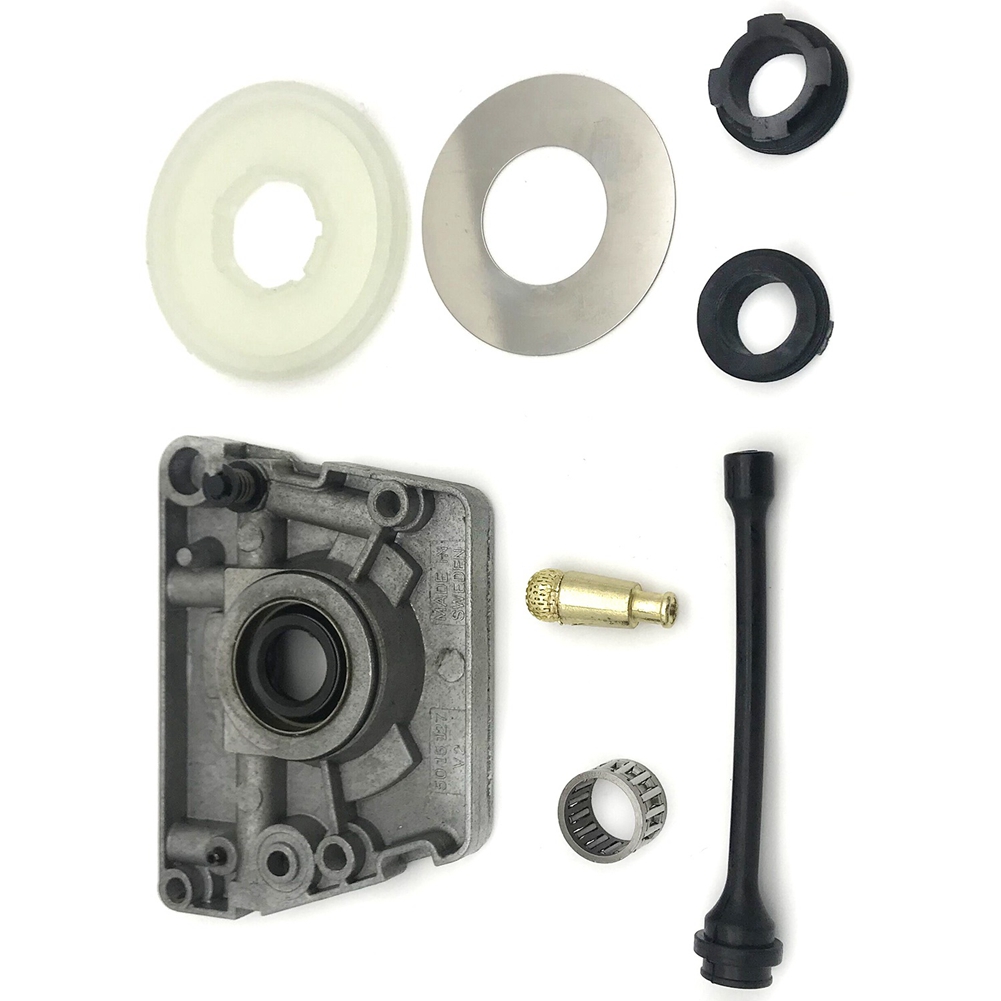 Ignition Coil Module for 135 140 Chainsaw & Oil Pump Worm Gear Dust Washer Hose Filter Kit. 