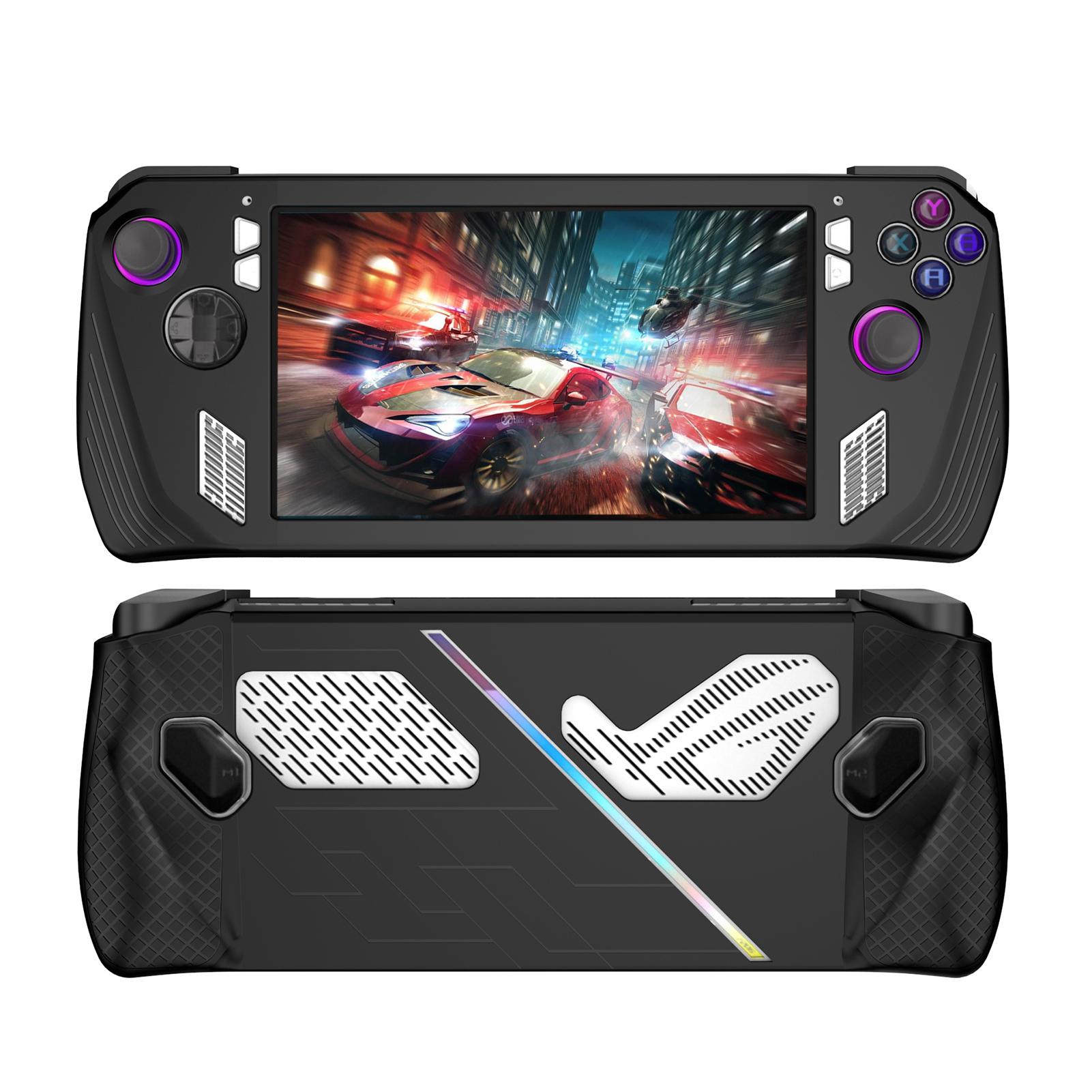 Silicone Case Protective Cover Compatible For Rog Ally Gaming Handheld Drop-Proof Protector Shell Accessories. 