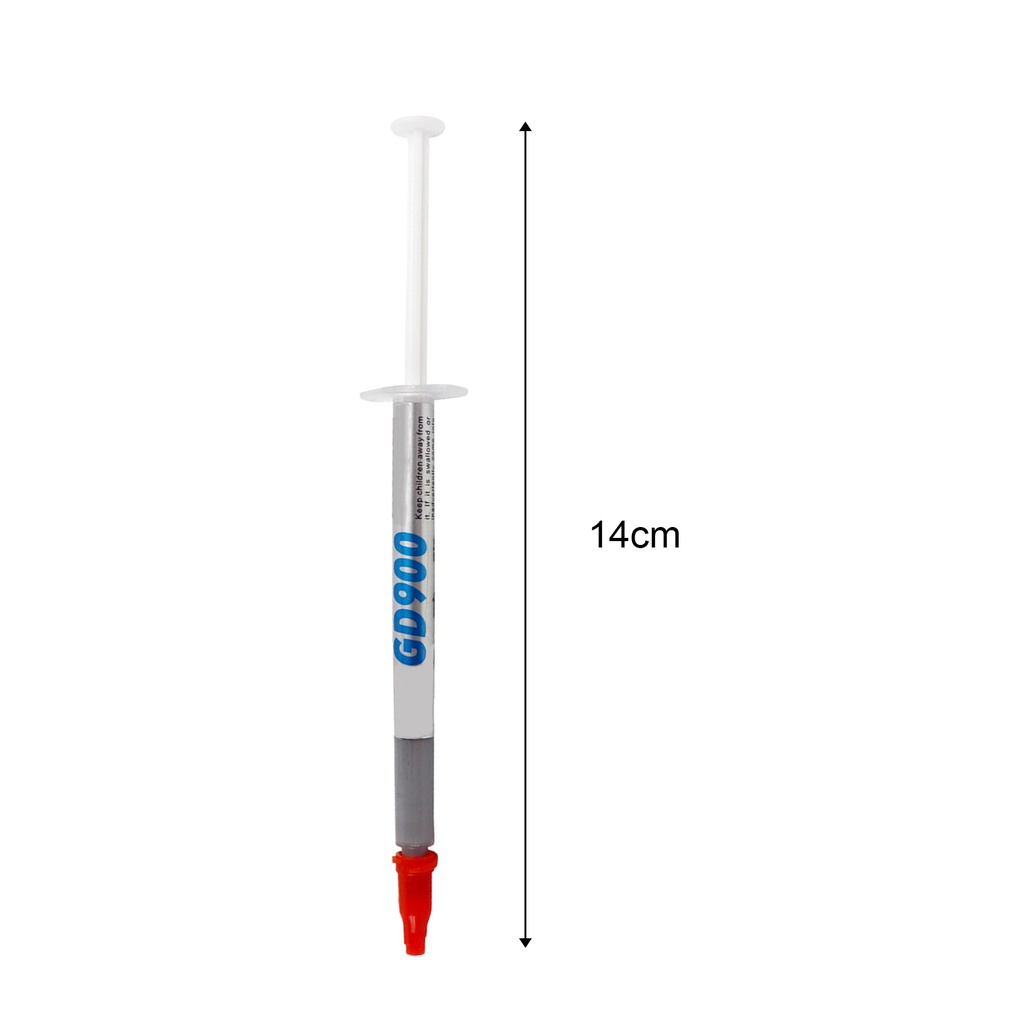 &lt;WholeSale&gt; 3Pcs GD900 Thermal Paste Effective Low Consistency Compound CPU 4.8WM-K Cooling Grease for Motherboard. 
