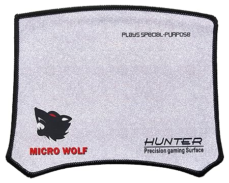 Hunter Micro Wolf L-16 Gaming Non-Slip Backing Surface Mouse Pad - Enjoy Comfortable And Stable Mouse Control With Non-Slip Backing Surface. 