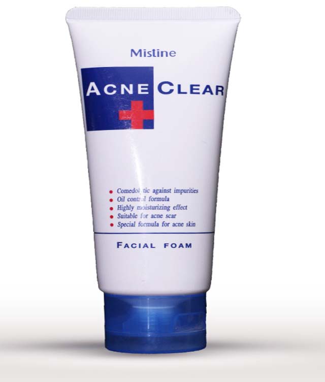 acne facial foam