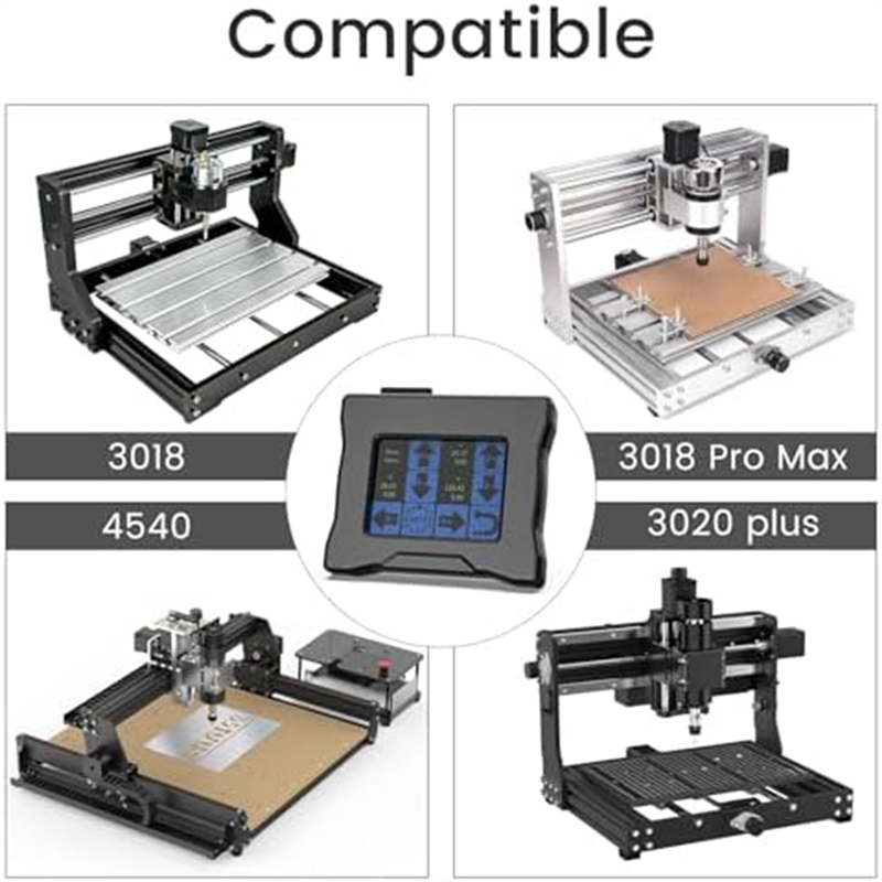 CNC Router Machine Control,Offline GRBL Control Module with TFT Touch Screen,for CNC 3018/3020/3040Pro/4540,for Cutting Metal 3018 CNC 1Set. 