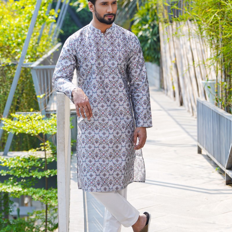 Men's Slim Fit Panjabi