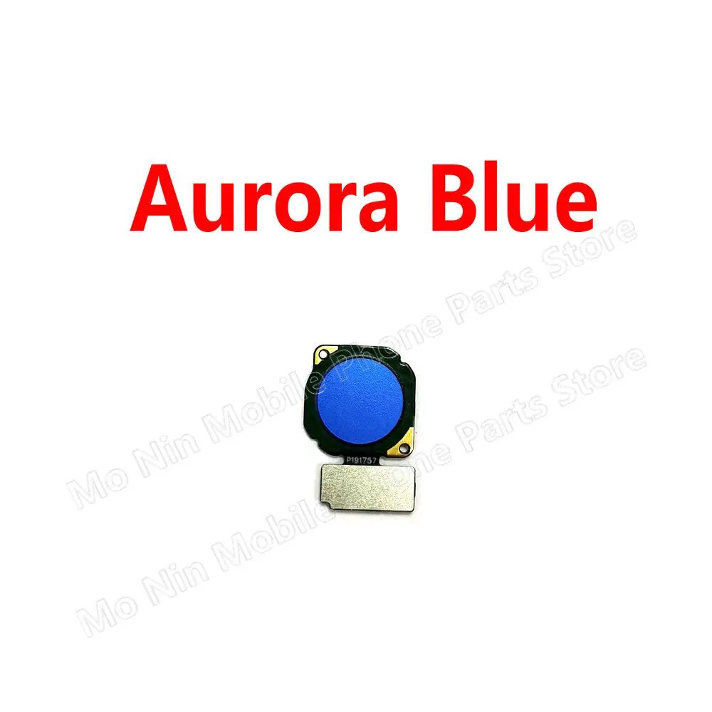 For Huawei P Smart 2019 Touch ID Fingerprint Sensor Scanner Connector Home Return Button Key Flex Cable. 