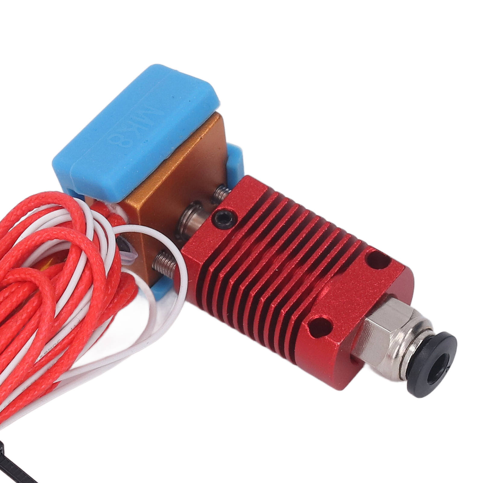 3D Printer Extruder Kit, Low Friction PTFE Tube Male Thread Connection Upgrade Hotend Parts for Ender 3 Pro for Ender 3 V2. 