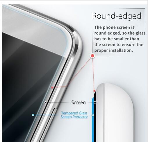【happy one】For Blackview BV5000 Tempered Glass screen Protector 9D For Blackview BV5000 5.0" Cases Vetero Cover. 