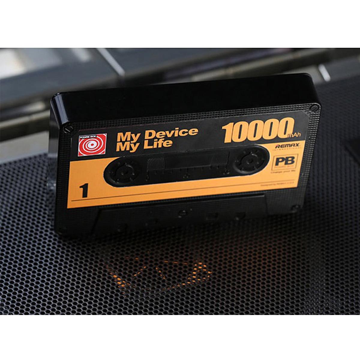 Remax 10000mah টেপ ডিজাইন পাওয়ারব্যাঙ্ক ডুয়াল usb মোবাইল ফোন এক্সটার্নাল পোর্টেবল চার্জার ব্যাটারি ব্যাকআপ প্যাক