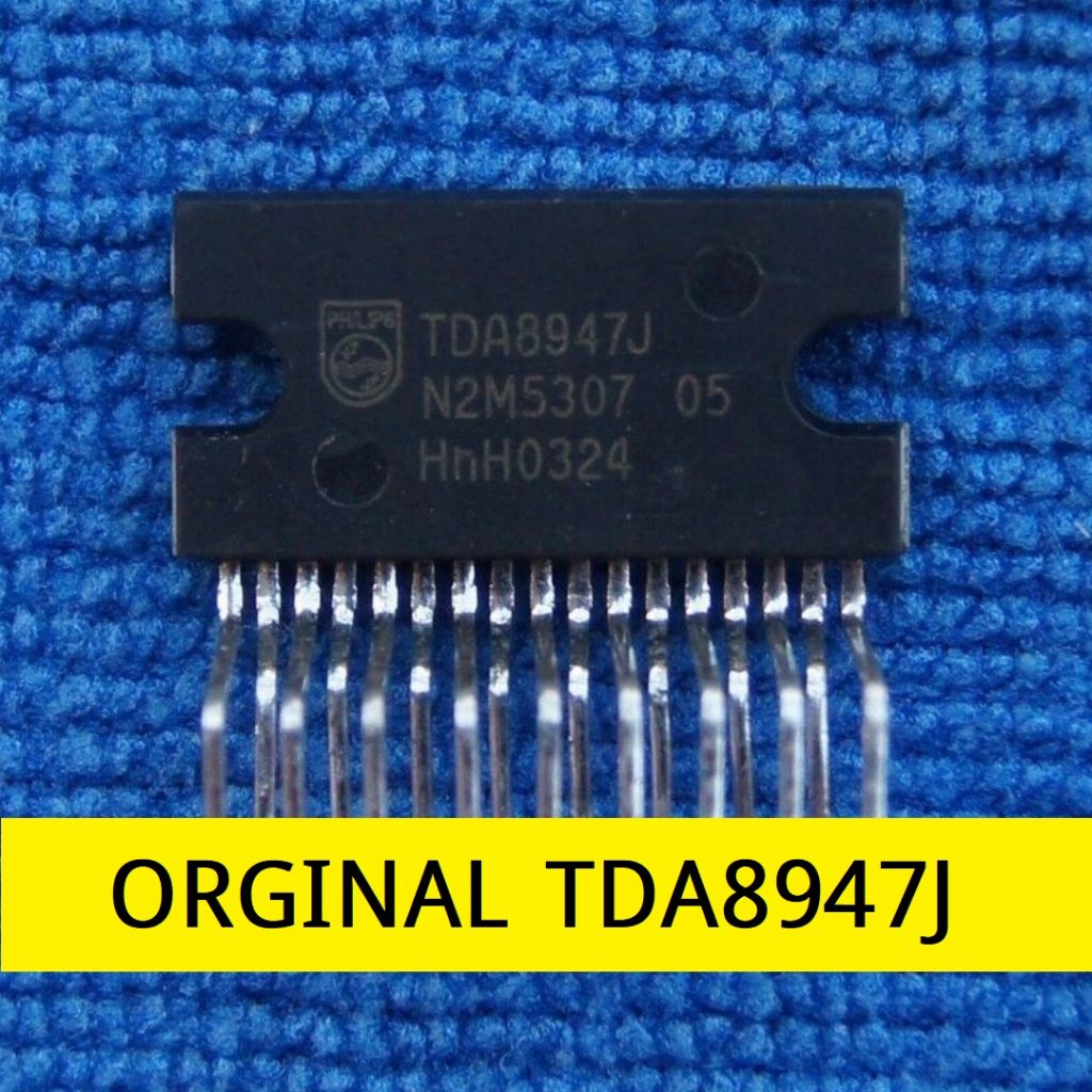 TDA8947 ORGINAL IC TDA8947J Audio Amplifier IC DIP 17 Pin leads 15W TDA8947 Amplifier IC For 15W Speaker