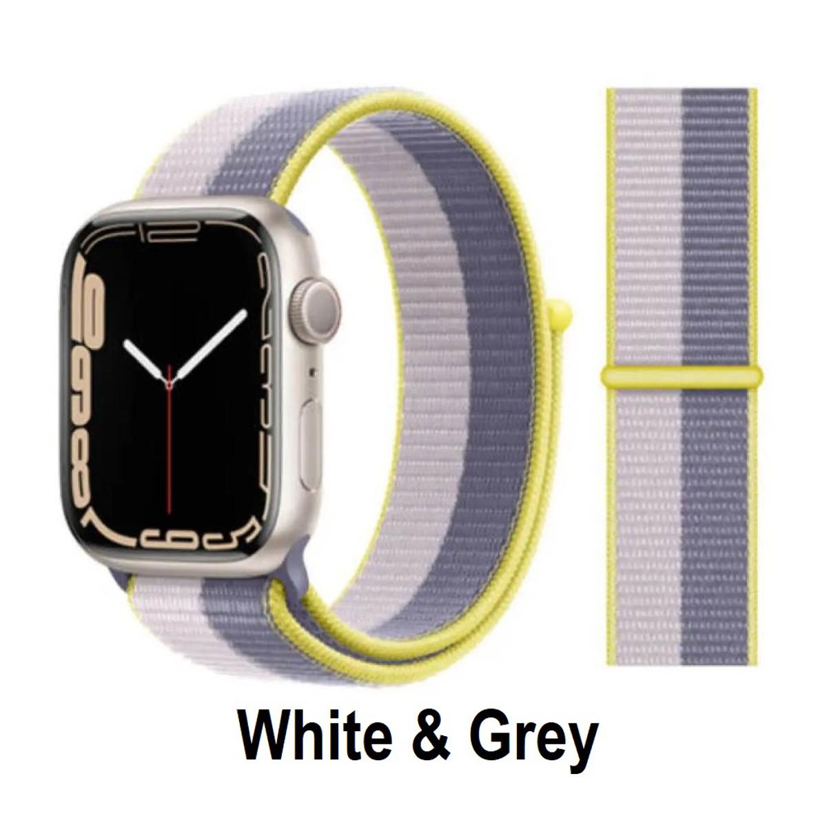 T900 Ultra/T900/T800 Ultra/T800/S8 Plus 49mm New Edition Sport Nylon Fabric Adjust Strap For Apple Watch 8 ULTRA Smartwatch