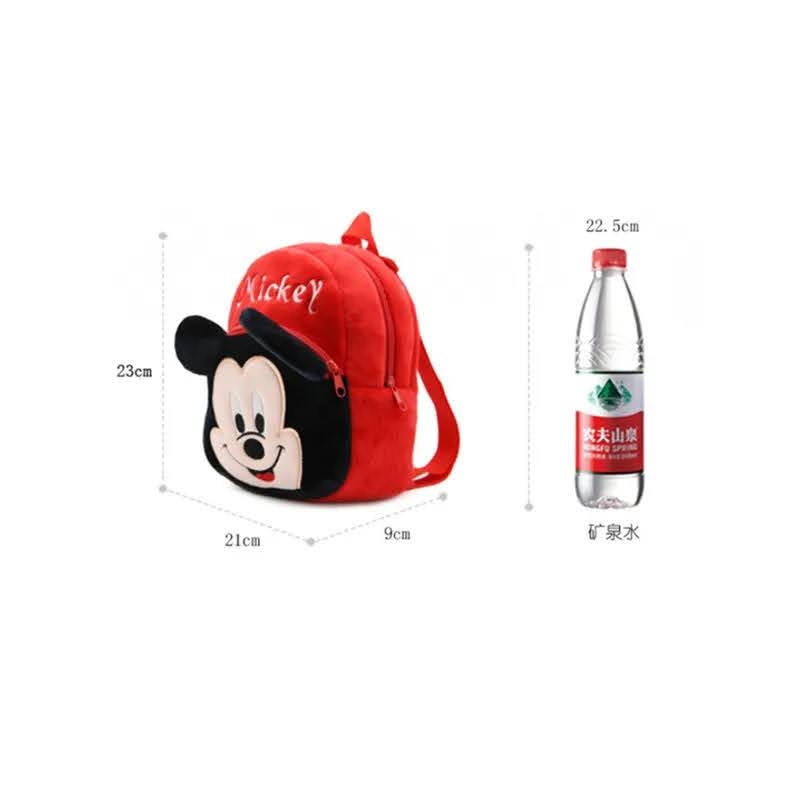Mini Cartoon Plush Toddler Schoolbag For Children. 