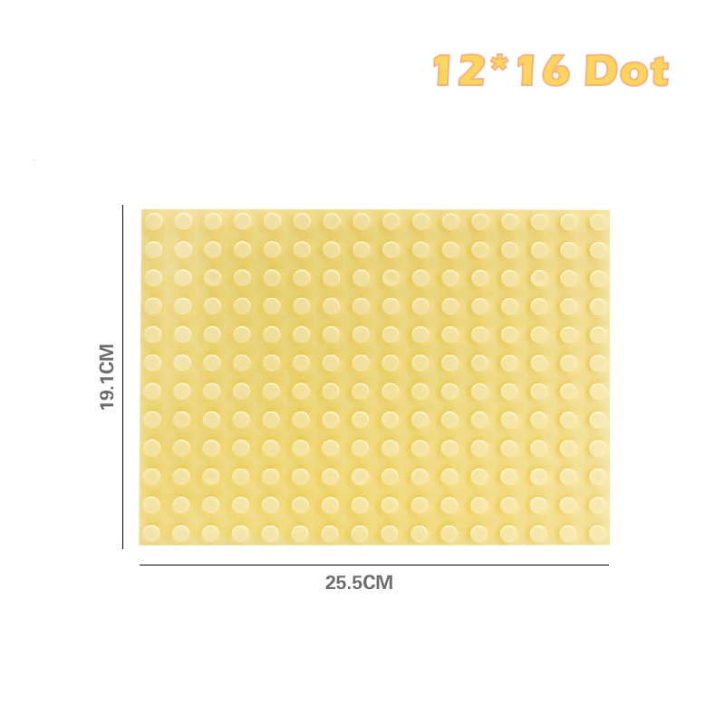 5 Styles Big Building Plastic BlocksPlates Base Figures Comptatible Large Bricks Foundation Baseplates Children Kids Toys Gifts. 