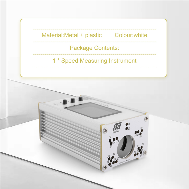 Speed Meter Ball Velocity Energy Measurement Chronograph Speed Tester. 