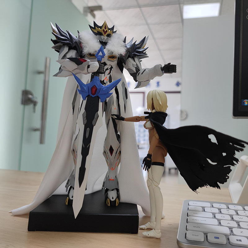 Cloth cloak magic core Cao Ren Ao Bing wool collar cloak toy model with cloak third-party cloak