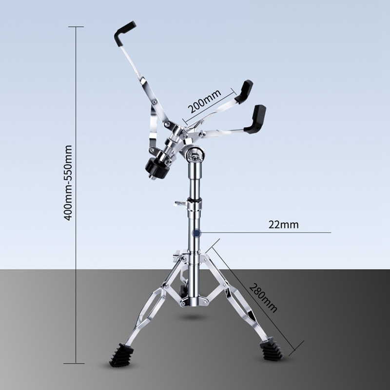 Concert Snare Drum Stands Adjustable Snare Stand Double Braced. 