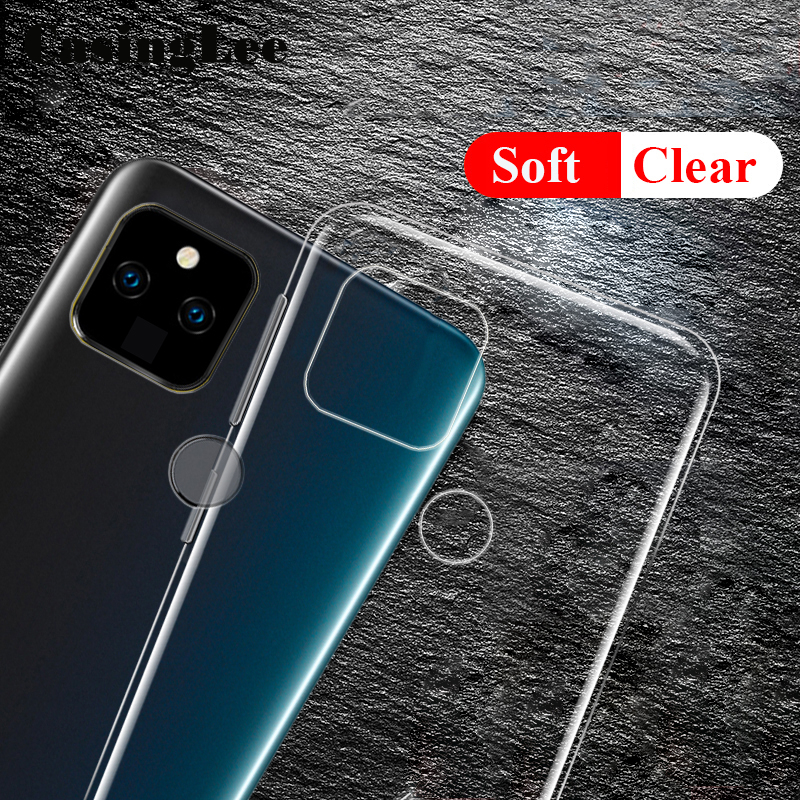 2PCS for Google Pixel 5A 5G case Soft Transparent Full Protection Clear Back Cover Google Pixel 5A Phone cases For girls and Boys. 