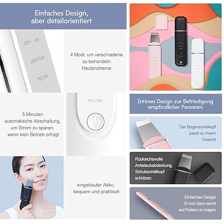 Xiaomi MS7100 InFace Ultrasonic Ionic Cleaner Face Scrubber Peeling Machine merek. 