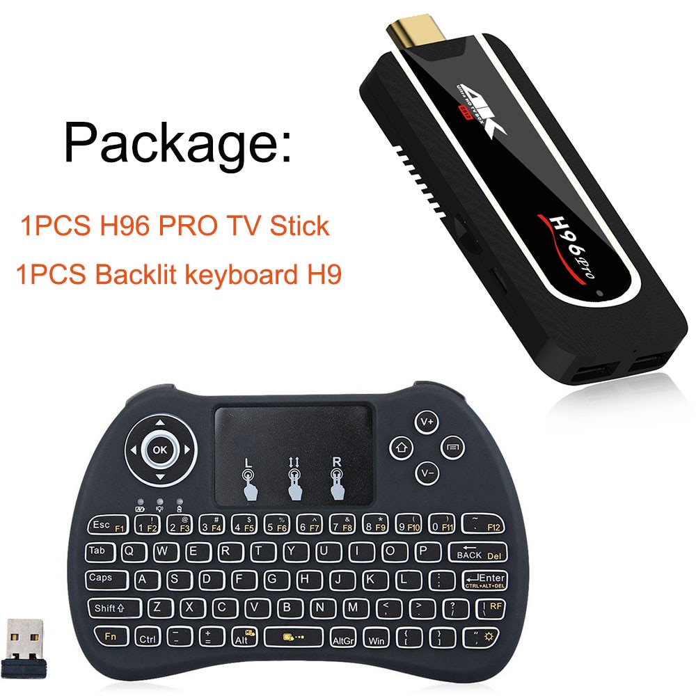 H96 Pro Nexfix TV Stick Android 7.1 Octa C Amlogic S905X 64bit 2G 16G 4.X HDR 4K HD 2.4G 5G  Mini TV. 