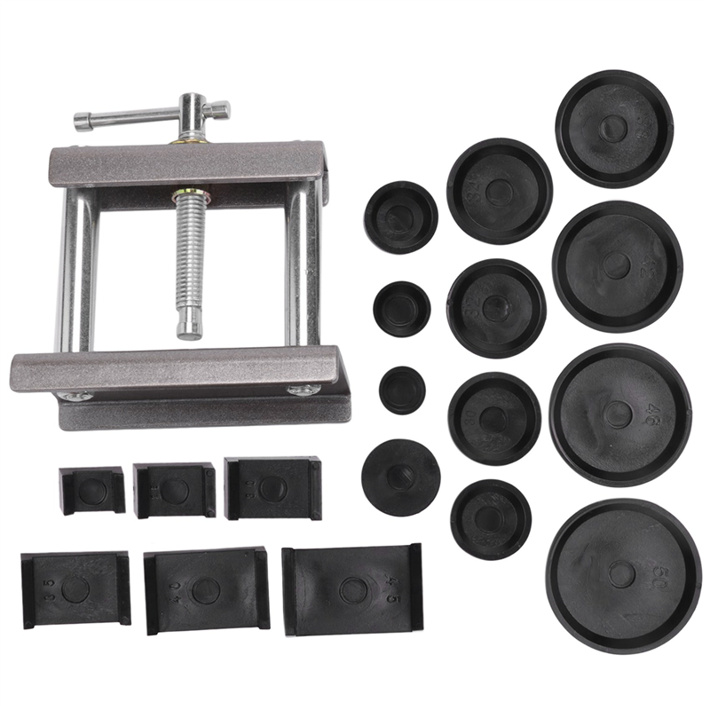 Desktop Watch Case Press 18 Dies Watch Front Back Case Cover Screw Press Presser Close Watchmakers Repair