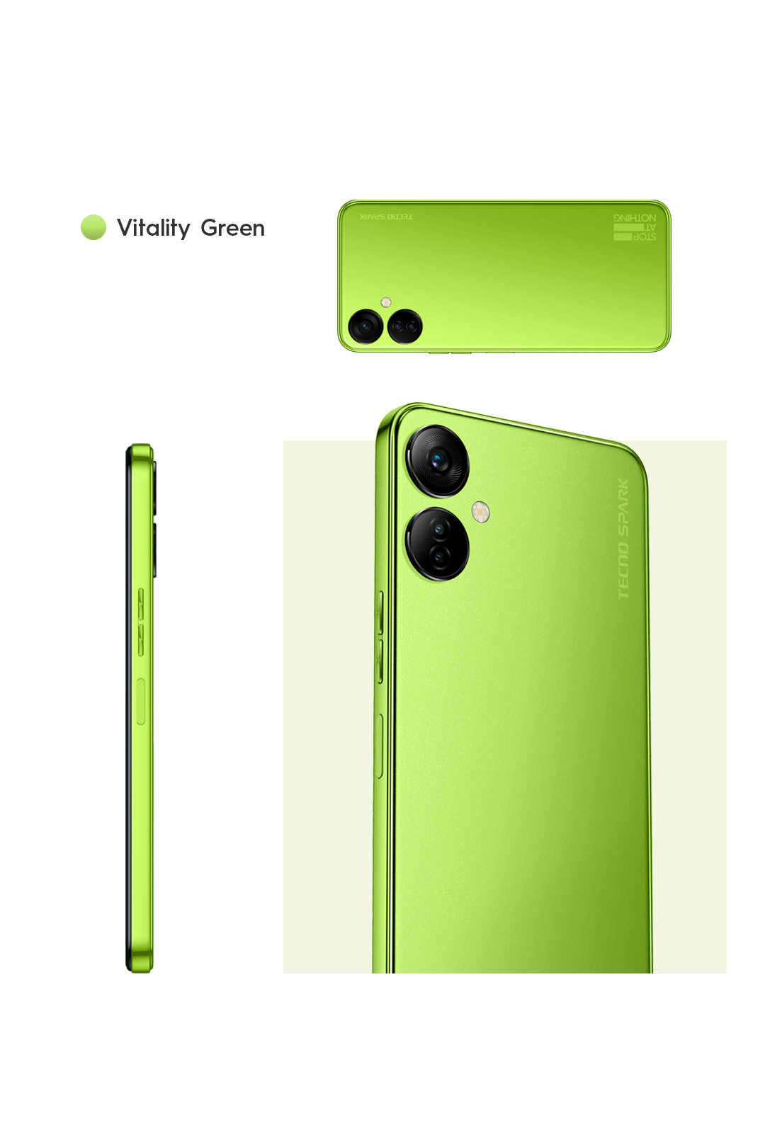 Tecno Spark 9T / Kh6 - (Plastic) Back Shell / Back Panel / Battery Cover / Back Door / Back Replacement Part - Redmi Note 11 Back Cover (Back Case Cover For Smartphone)