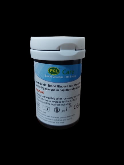 PCL Care Glucose Test Vial Strips 50 pcs. 