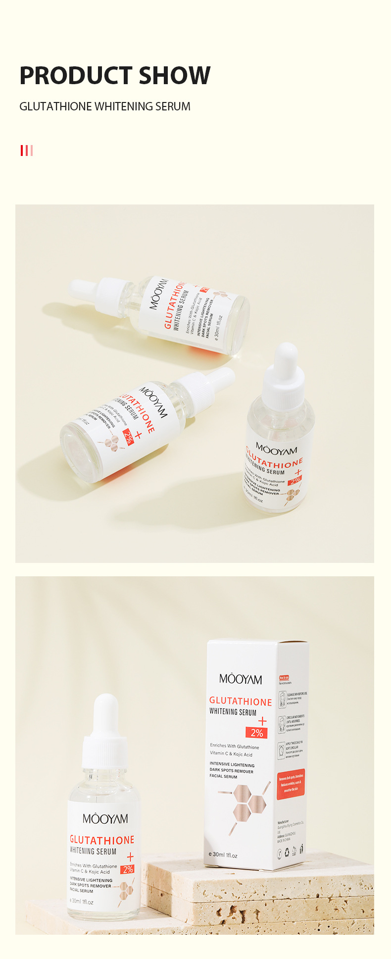 30ML Glutathione Whitening Freckles Serum Remove Dark Spots Lightening  Melanin Melasma Improve Dull Anti-aging Skin Care | Daraz.com.bd
