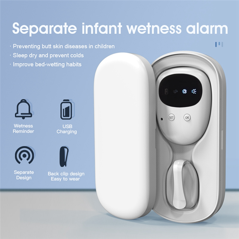 Wireless Bedwetting Alarm Best Bed Wetting Enuresis Alarm Nocturnal Wetting Alarm Baby Children Potty Training Easy To Use. 