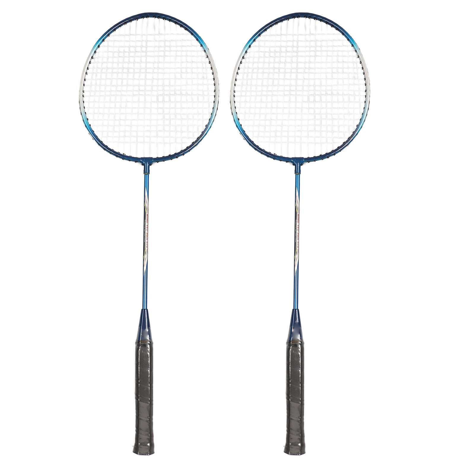 2 Player Badminton Racket Set, Badminton Racket Set Of 2 Iron Alloy  for Playground for Kids. 