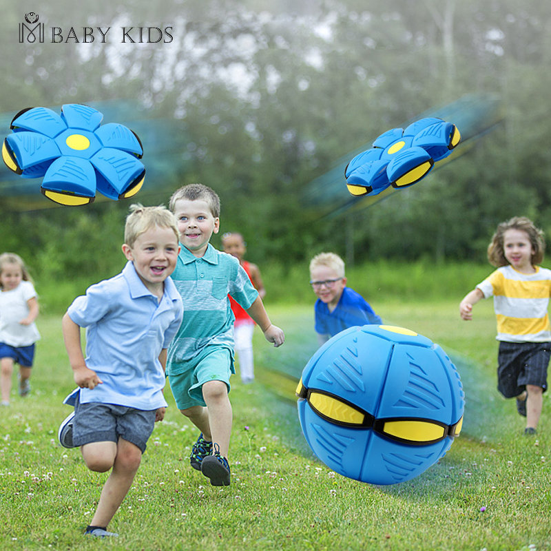 Ball Toy Phlat Ball Asda Kids Flat Throw Disc Ball Flying UFO