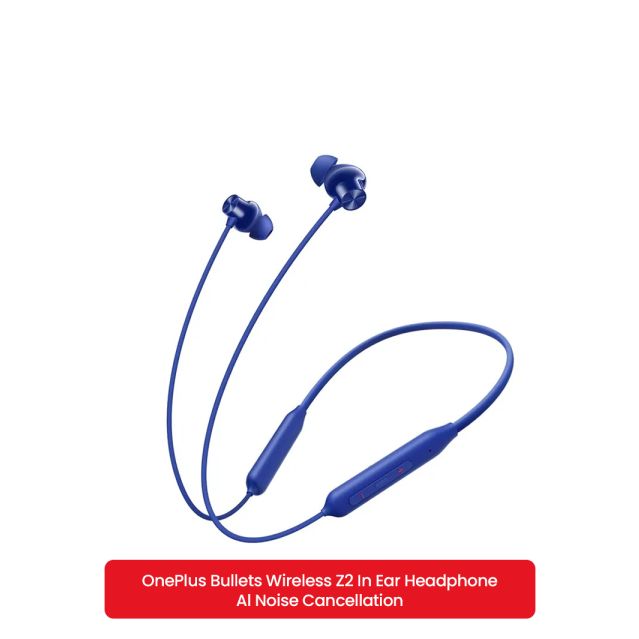 Earphones Oneplus Bullets Wireless Z Noise Cancelling Noise