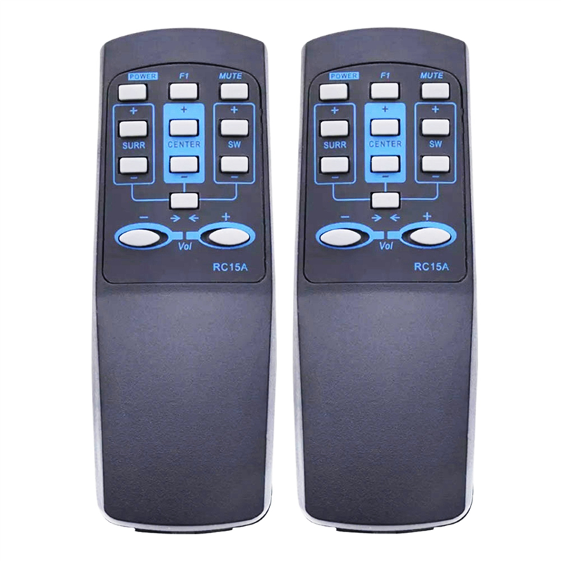 2X Remote Control Suitable for Sound Speaker System R501T04/S5.1M RC15A/RC16 R501T RC16 RC15T