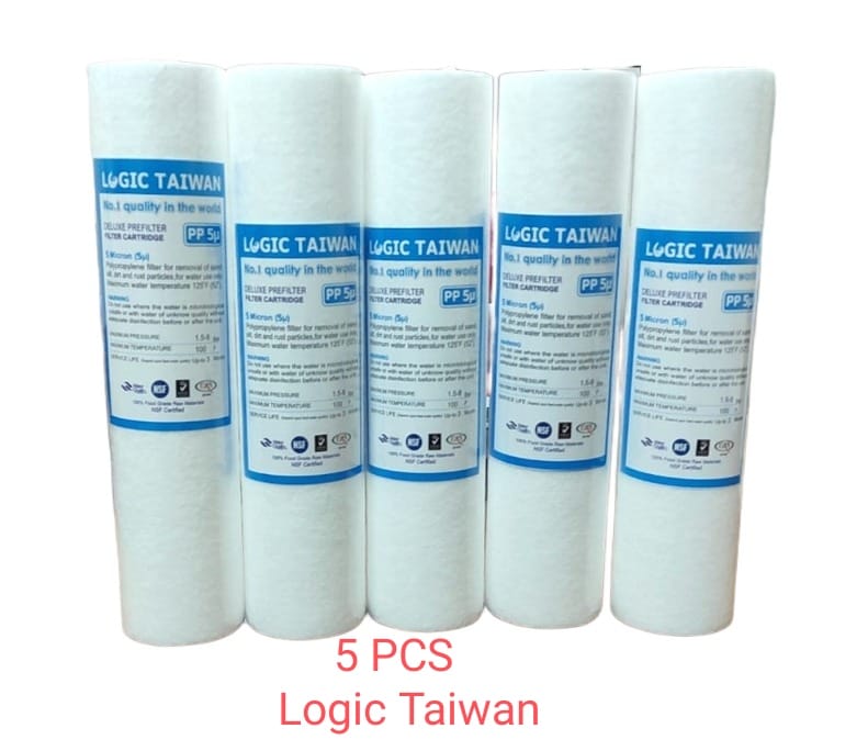 PP Filter Logic Taiwan-5 pcs Best quality-size:10". 
