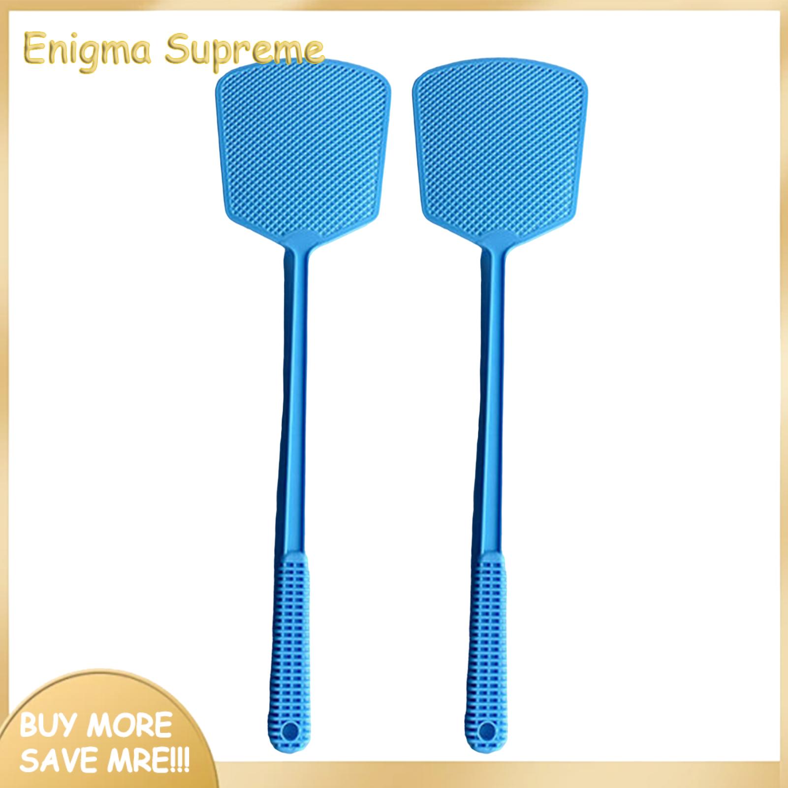 Enigma- Quick Fly Removal Tool Flexible Long Handle Fly ters -crk Mesh ad for Indoor Outdoor Insect ting Pk of 2 Durable Easy to Use Large Fly ters