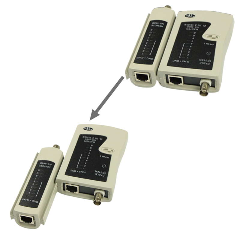 Network Cable Etrnet Tester LAN RJ45 BNC Test Tool x Signal Lan Tester. 