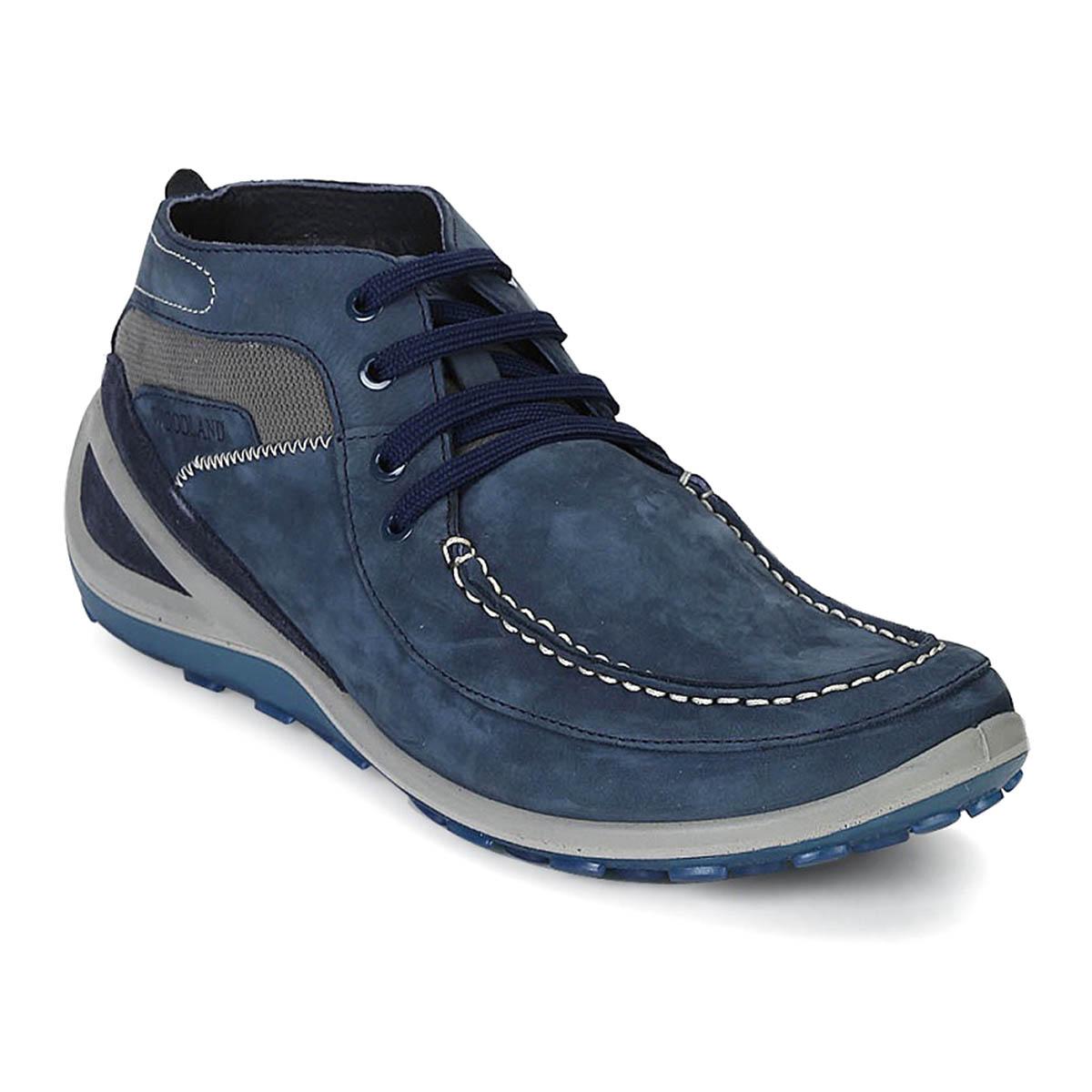 Woodland men's blue hot sale casual shoes