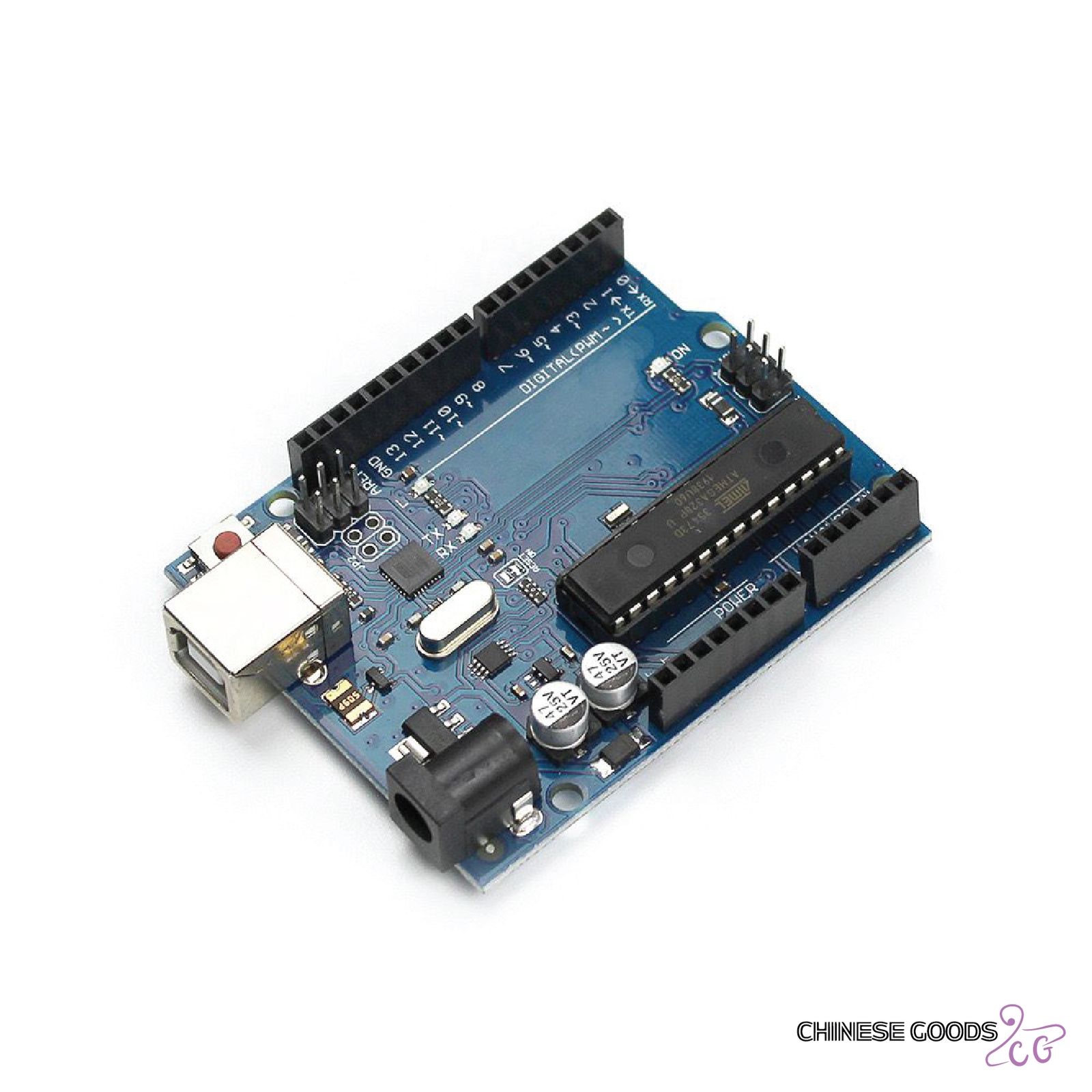 Arduino UNO R3 DIP development board ATmega16U2 and SMD board official version. 
